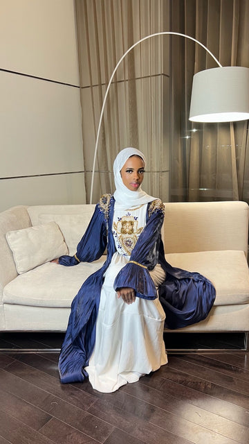 Kalila Abaya Blue